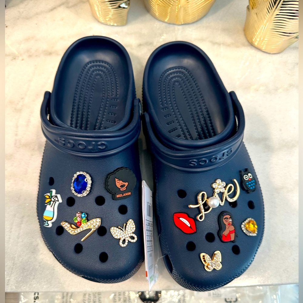 Crocs Navy Blue
